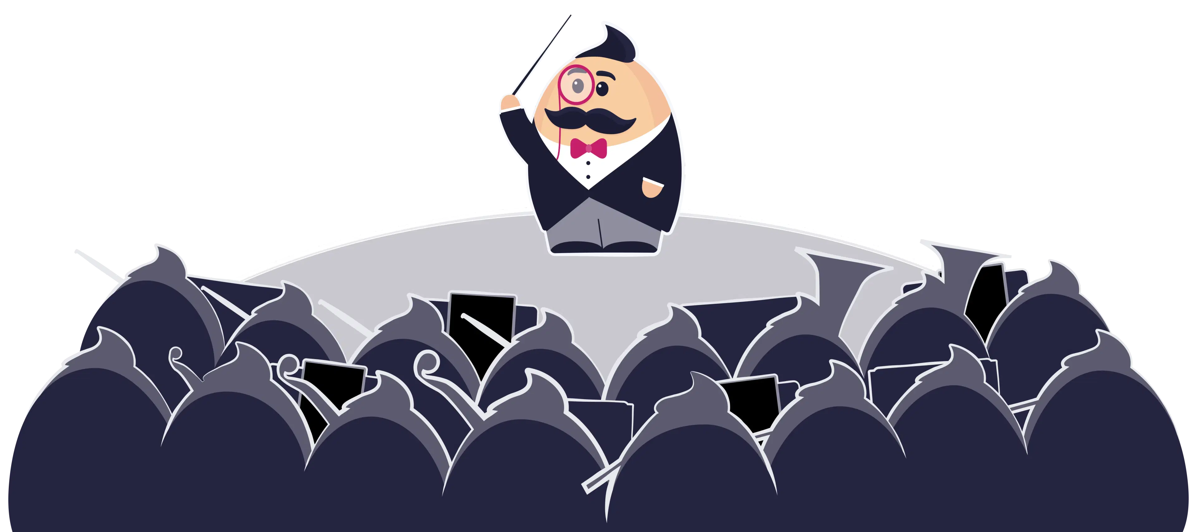 Orchestra stage - Step 2: Upload & Organize